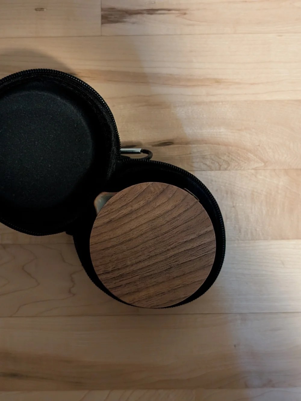 Matte Black Ceramic Travel Tea Set